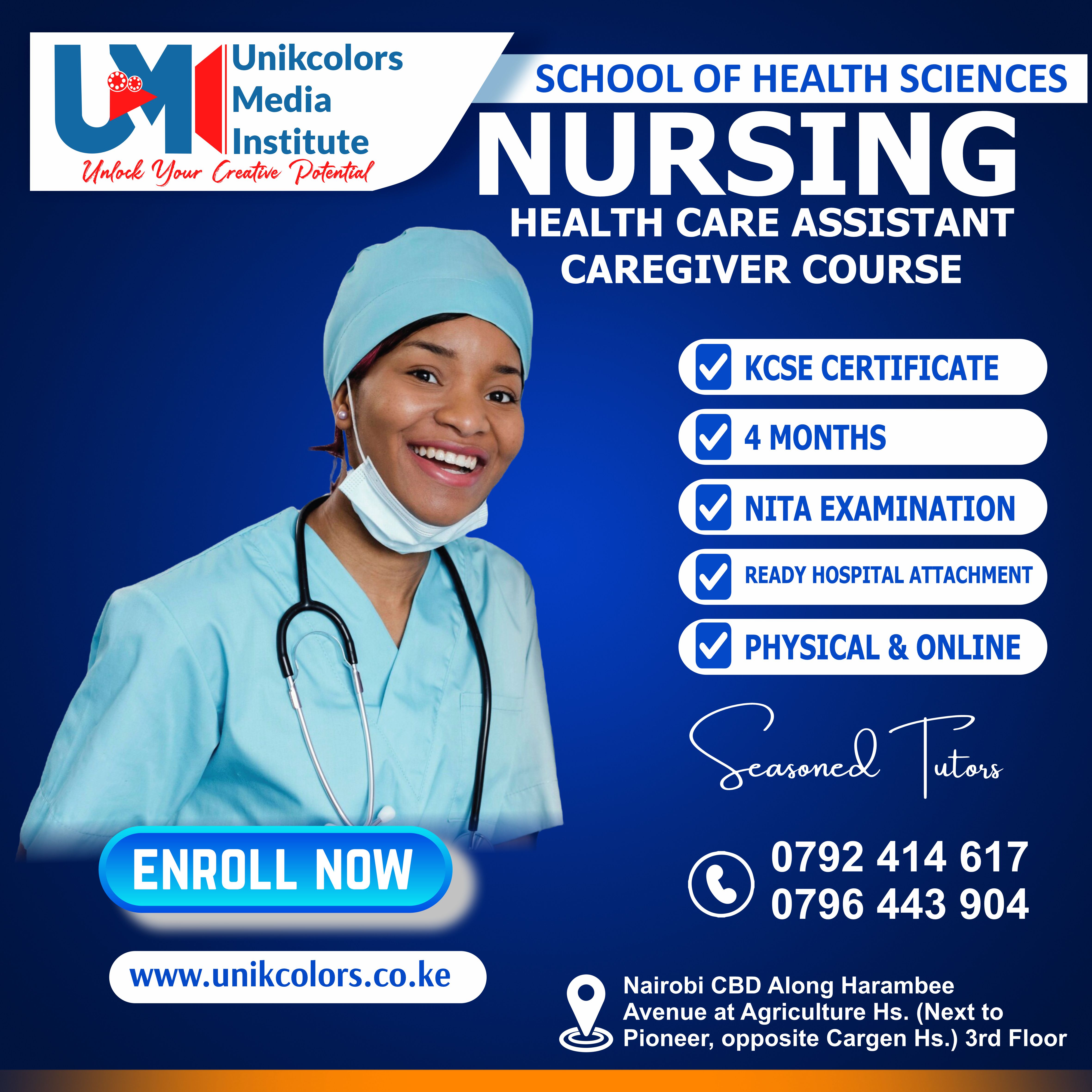 CERTIFIED NURSING ASSISTANT - CARE GIVER COURSE